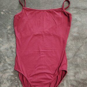 Bloch Women's Essential Camisole Leotard - Burgundy - L